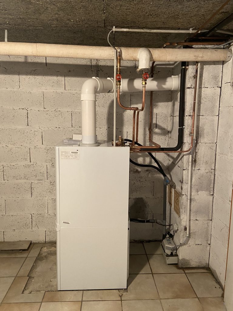 Après intervention - Installation pompe à chaleur – Wavre